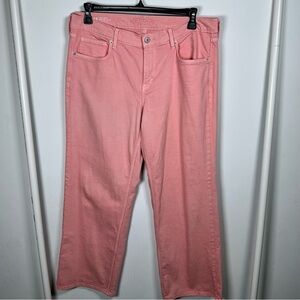 Arizona Pink Jeans Size 13 Pink Low Rise Wide Leg Baggy Skater